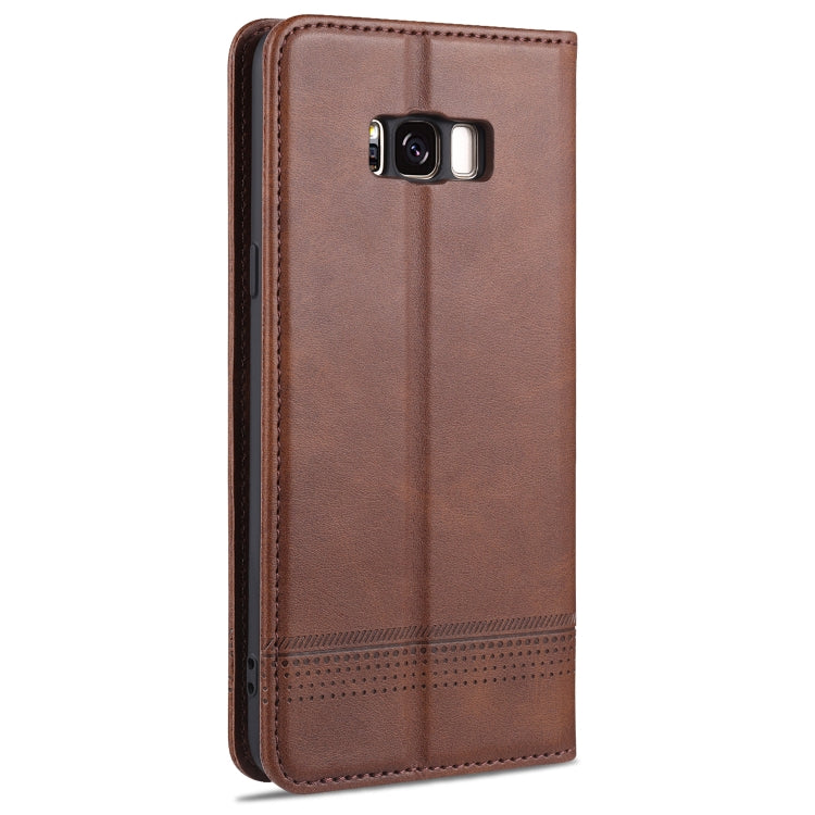 AZNS Magnetic Calf Texture Horizontal Flip Leather Case with Card Slots & Holder & Wallet, For Samsung Galaxy S8, For Samsung Galaxy S8+, For Samsung Galaxy S9, For Samsung Galaxy S9+