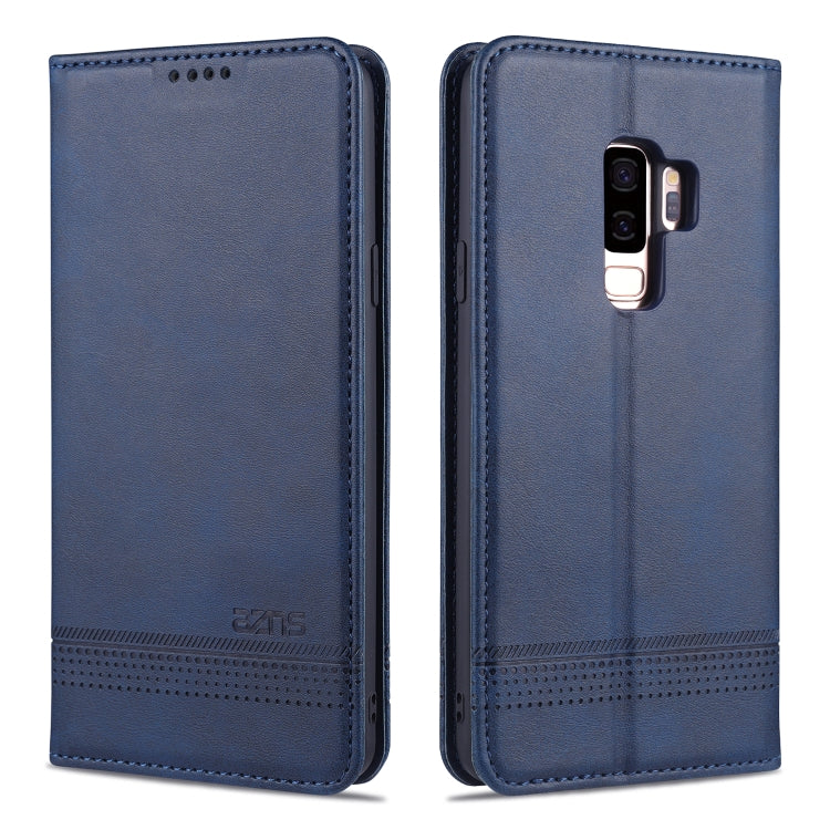 AZNS Magnetic Calf Texture Horizontal Flip Leather Case with Card Slots & Holder & Wallet, For Samsung Galaxy S8, For Samsung Galaxy S8+, For Samsung Galaxy S9, For Samsung Galaxy S9+