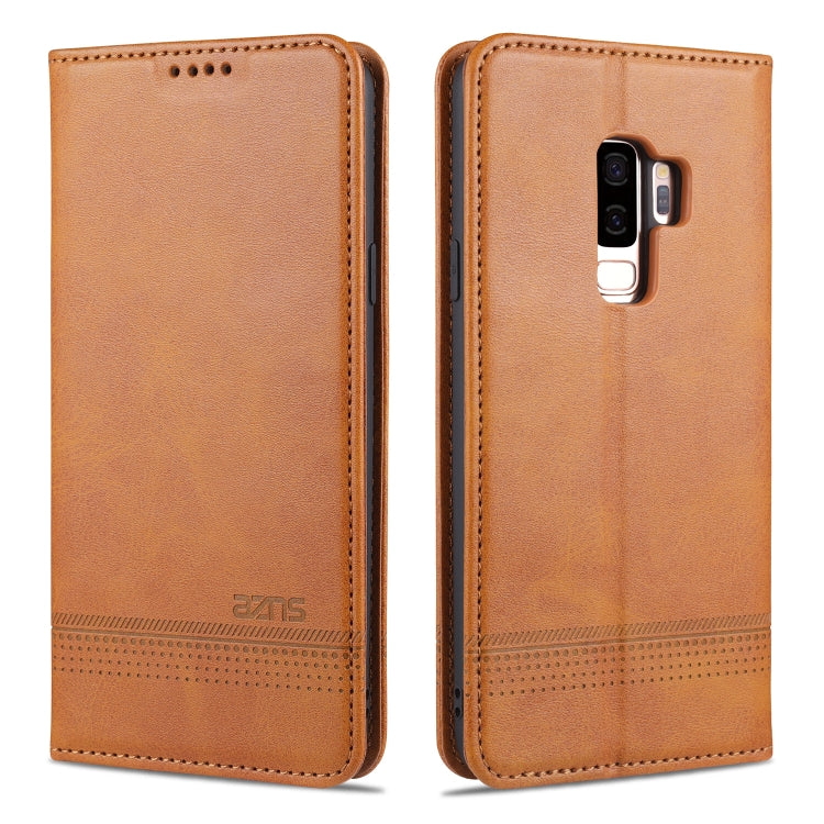 AZNS Magnetic Calf Texture Horizontal Flip Leather Case with Card Slots & Holder & Wallet, For Samsung Galaxy S8, For Samsung Galaxy S8+, For Samsung Galaxy S9, For Samsung Galaxy S9+