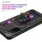 Shockproof TPU + PC Protective Case with 360 Degree Rotating Holder, For Samsung Galaxy S21+ 5G