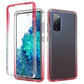 Shockproof  High Transparency Two-color Gradual Change PC+TPU Candy Colors Protective Case, For Samsung Galaxy S20 FE