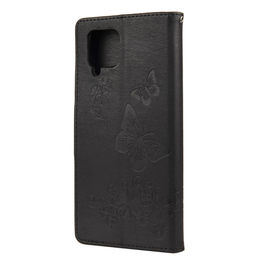 Butterflies Embossing Horizontal Flip Leather Case with Holder & Card Slots & Wallet, For Samsung Galaxy A42 5G, For Nokia 2.4
