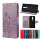 Butterfly Flower Pattern Horizontal Flip Leather Case with Holder & Card Slots & Wallet, For Samsung Galaxy A42 5G, For Nokia 2.4