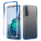 Shockproof  High Transparency Two-color Gradual Change PC+TPU Candy Colors Protective Case, For Samsung Galaxy S21 5G
