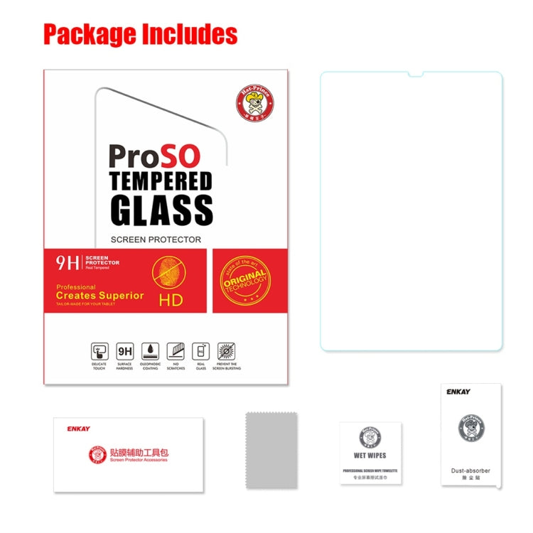 ENKAY Hat-Prince 0.33mm 9H 2.5D Tempered Glass Film for Galaxy Tab S5e 10.5 T720 / T725, Galaxy Tab S5e 10.5 T720 / T725