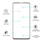 ENKAY Hat-Prince 0.26mm 9H 3D Curved Surface Full Screen Cover Hot Bending Tempered Color Film for Galaxy S10+
