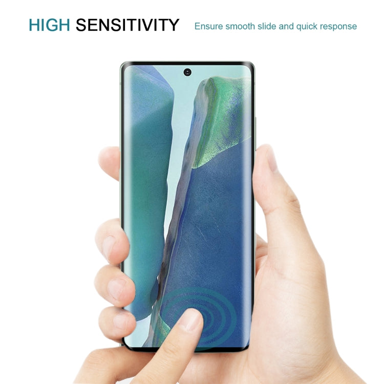 For Samsung Galaxy Note20 25 PCS 3D Curved Edge Full Screen Tempered Glass Film