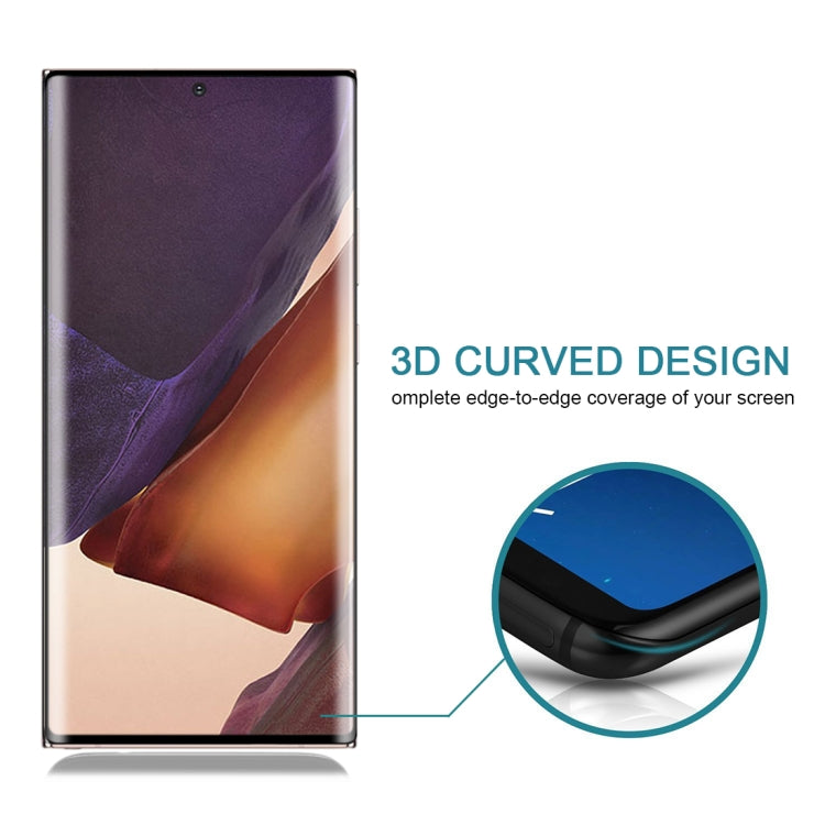 For Samsung Galaxy Note20 Ultra 3D Curved Edge Full Screen Tempered Glass Film