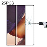 For Samsung Galaxy Note20 Ultra 25pcs 3D Curved Edge Full Screen Tempered Glass Film