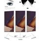 For Samsung Galaxy Note20 Ultra 9H 3D Curved Anti-peeping Full Screen Tempered Glass Film