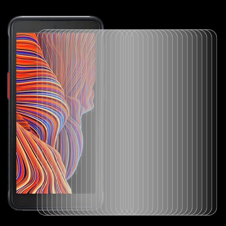 For Samsung Galaxy Xcover 5 50 PCS 0.26mm 9H Surface Hardness 2.5D Explosion-proof Tempered Glass Non-full Screen Film, For Samsung Galaxy Xcover 5 (50 PCS)