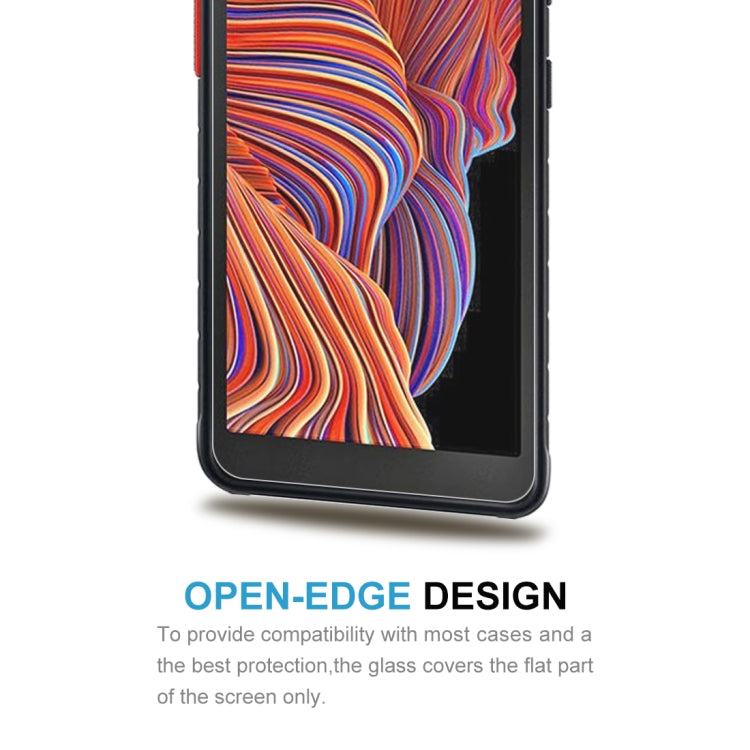 For Samsung Galaxy Xcover 5 0.26mm 9H Surface Hardness 2.5D Explosion-proof Tempered Glass Half Screen Film, For Samsung Galaxy Xcover 5 (1 PCS)