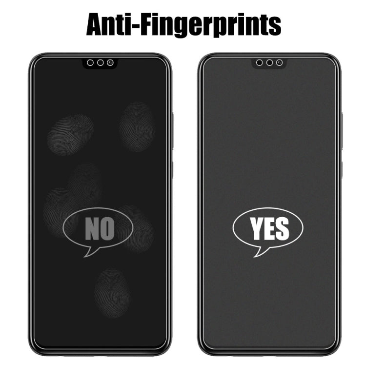 Non-Full Matte Frosted Tempered Glass Film for Galaxy A10 / M10, For Galaxy A10 / M10 (1 PC)