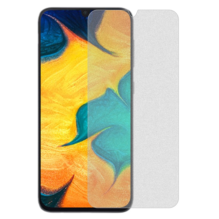 50 PCS Non-Full Matte Frosted Tempered Glass Film for Galaxy A30 / A50 / M30 / A20, No Retail Package, For Galaxy A30 / A50 / M30 / A20 (50 PCS)
