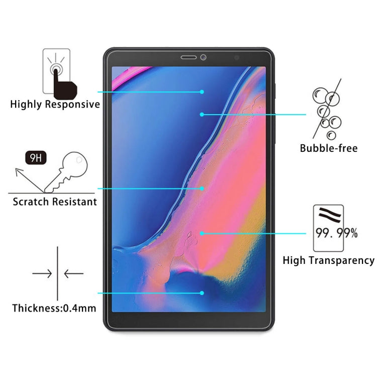 25 PCS 0.4mm 9H Explosion-proof Tempered Glass Film for Galaxy Tab S6 / T860, For Galaxy Tab S6