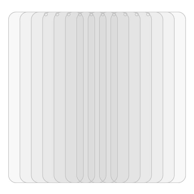 10 PCS 0.26mm 9H 2.5D Tempered Glass Film for Galaxy A70, For Galaxy A70