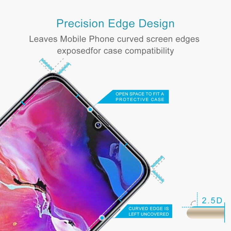 0.26mm 9H 2.5D Tempered Glass Film for Galaxy A70, For Galaxy A70
