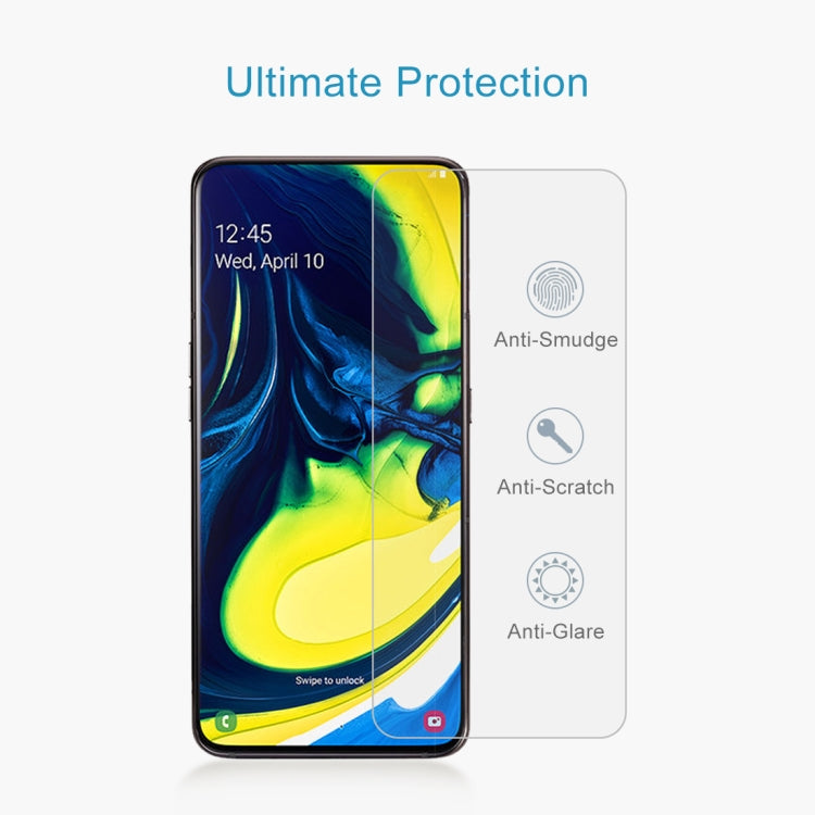 0.26mm 9H 2.5D Tempered Glass Film for Galaxy A80/A90, For Galaxy A80