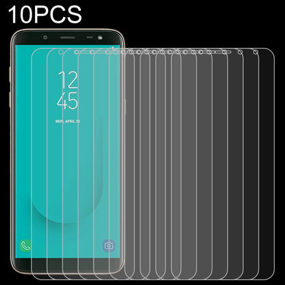 10 PCS 0.26mm 9H 2.5D Tempered Glass Film for Galaxy J6, For Galaxy J6