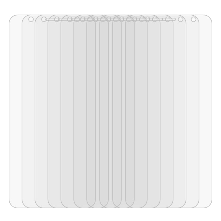 10 PCS 0.26mm 9H 2.5D Tempered Glass Film for Galaxy J8+, For Galaxy J8+ (10 PCS)