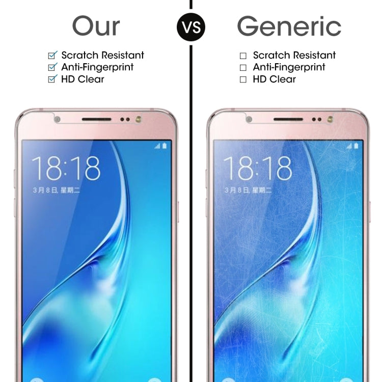 50 PCS for Galaxy J5 (2017) / J530 (US Version) 0.3mm 9H Surface Hardness 2.5D Explosion-proof Tempered Glass Non-full Screen Film, No Retail Package, For Galaxy J5 (2017) / J530 (US Version)(50 PCS)