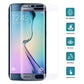 25 PCS For Galaxy S6 Edge 0.3mm 9H Surface Hardness 3D Curved Full Screen Cover Explosion-proof Tempered Glass Film