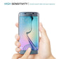 25 PCS For Galaxy S6 Edge 0.3mm 9H Surface Hardness 3D Curved Full Screen Cover Explosion-proof Tempered Glass Film