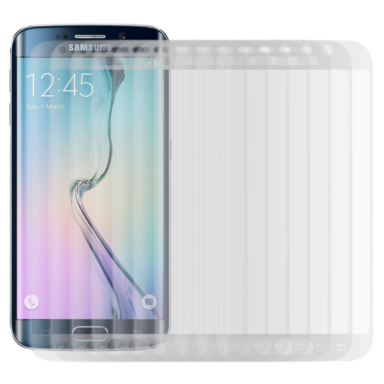 25 PCS For Galaxy S6 Edge 0.2mm 9H Surface Hardness 3D Curved Surface Full Screen Cover Explosion-proof Tempered Glass Film