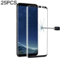 25 PCS Full Screen Tempered Glass Screen Protector For Galaxy S8 / G9500