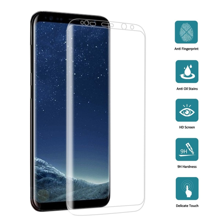 25 PCS Full Screen Tempered Glass Screen Protector For Galaxy S8 / G9500