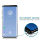 25 PCS For Galaxy S10 0.3mm 9H 3D Full Screen Tempered Glass Film, Screen Fingerprint Unlocking is Supported
