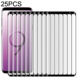 25 PCS For Galaxy Note9 0.3mm 9H Surface Hardness 3D Curved Edge Full Screen Tempered Glass Film