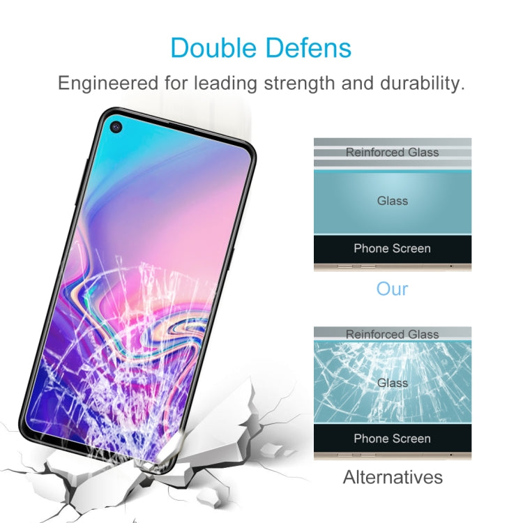 0.26mm 9H 2.5D Explosion-proof Tempered Glass Film for Galaxy A8s, For Galaxy A8s