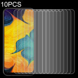 10 PCS 0.26mm 9H 2.5D Tempered Glass Film for Galaxy A30 / A30 JP, For Galaxy A30 (10 PCS)