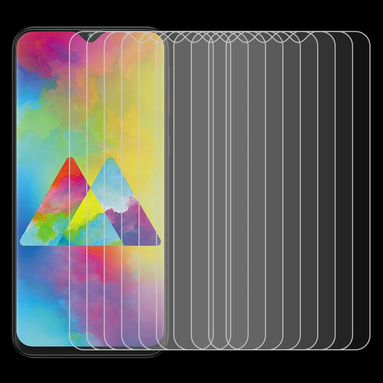 100 PCS 0.26mm 9H 2.5D Tempered Glass Film for Galaxy M20, Galaxy M20 (100 PCS)