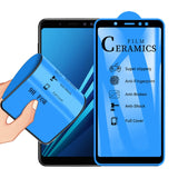 2.5D Full Glue Full Cover Ceramics Film for Galaxy A8 (2018), For Galaxy A8 (2018) (1 PC)