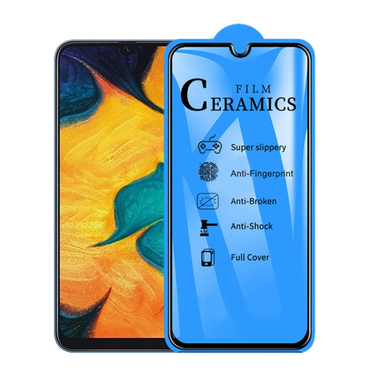 2.5D Full Glue Full Cover Ceramics Film for Galaxy A20 / A30 / A50 / M30 / A30 JP, For Galaxy A20 / A30 / A50 / M30 (1 PC)