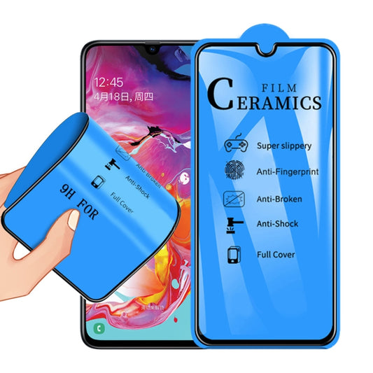 2.5D Full Glue Full Cover Ceramics Film for Samsung Galaxy A70 / A70S / X653, For Samsung Galaxy A70 / A70S / X653 (1 PC)