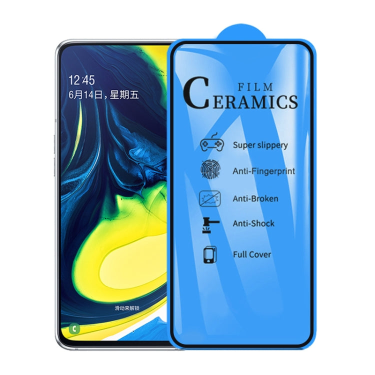 2.5D Full Glue Full Cover Ceramics Film for Galaxy A80 / A90, For Galaxy A80 / A90 (1 PC)