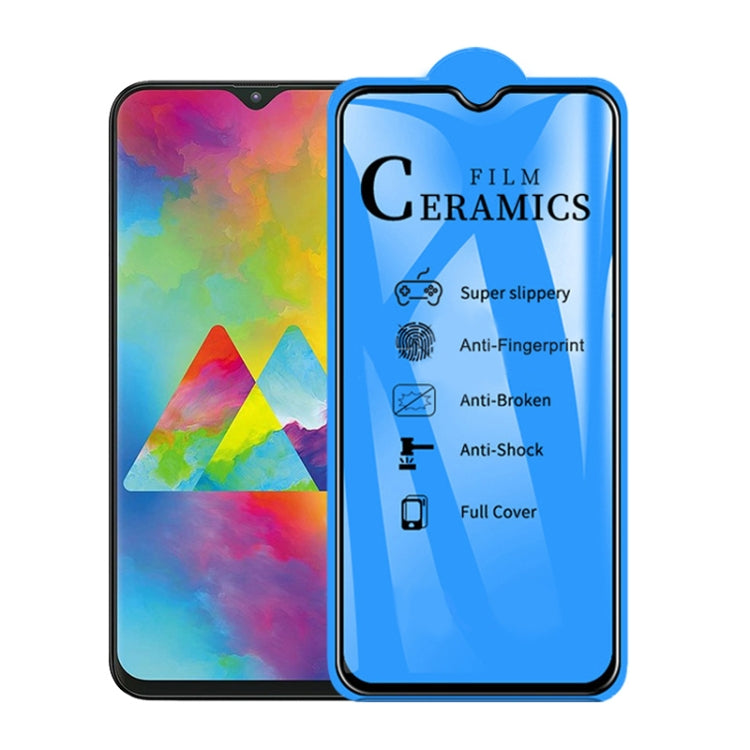 2.5D Full Glue Full Cover Ceramics Film for Galaxy M20, For Galaxy M20 (1 PC)