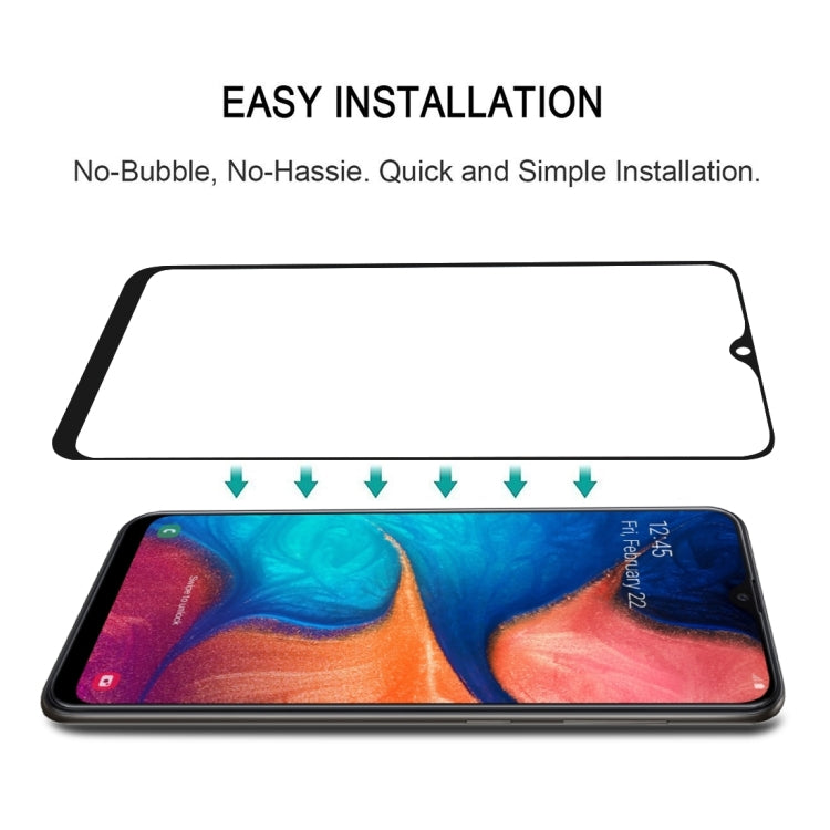 Full Glue Full Cover Screen Protector Tempered Glass film for Galaxy A7 (2018), For Galaxy A7 (2018) (1 PC)