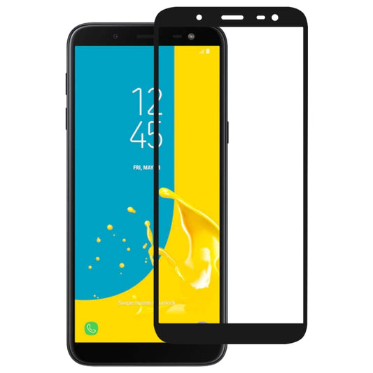 Full Glue Full Cover Screen Protector Tempered Glass film for Galaxy J6 (2018), For Galaxy J6 (2018)