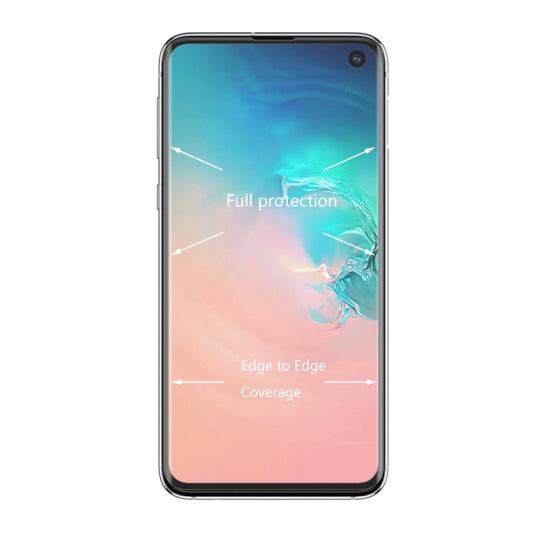 Edge Glue 3D Curved Edge Full Screen Tempered Glass Film for Galaxy S10+