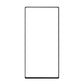 For Galaxy Note 10+  0.3mm 9H Surface Hardness 3D Curved Edge Glue Curved Full Screen Tempered Glass Film, Fingerprint Unlock Is Supported