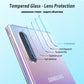 For Galaxy Note 10  0.3mm 9H Surface Hardness 3D Privacy Curved Edge Glue Curved Full Screen Tempered Glass Film, Fingerprint Unlock Is Not Supported