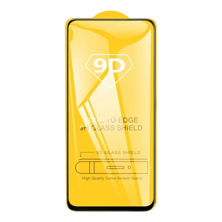 For OPPO A72 9D Full Glue Full Screen Tempered Glass Film, For OPPO A72