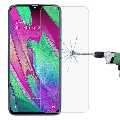 2.5D Non-Full Screen Tempered Glass Film for Galaxy A40, For Galaxy A40 (1 PC)