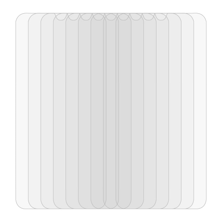 10 PCS 2.5D Non-Full Screen Tempered Glass Film for Galaxy A40, For Galaxy A40 (10 PCS)