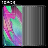 10 PCS 2.5D Non-Full Screen Tempered Glass Film for Galaxy A40, For Galaxy A40 (10 PCS)