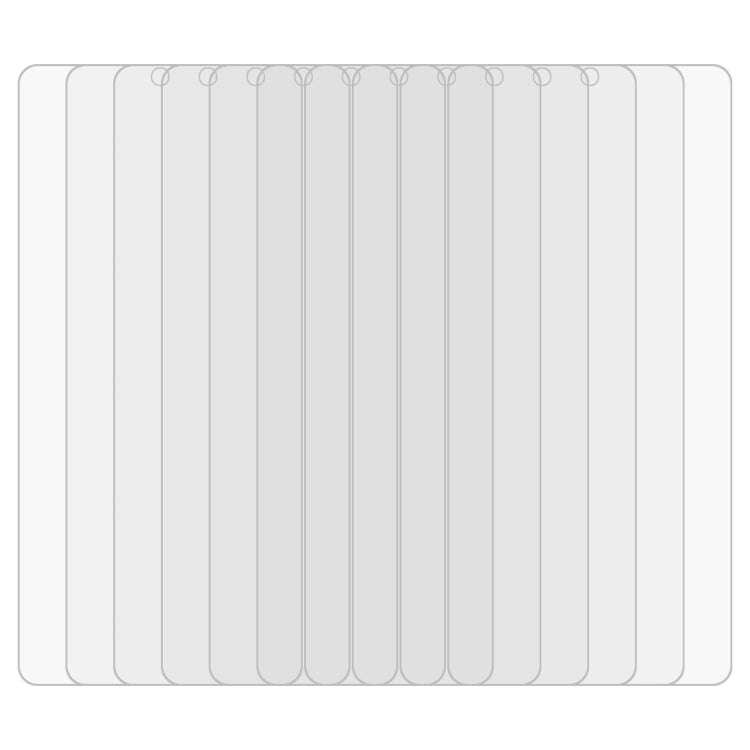 50 PCS 2.5D Non-Full Screen Tempered Glass Film for Galaxy A20e, For Galaxy A20e (50 PCS)